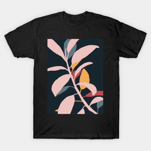 Colorful ficus T-Shirt by juliealex